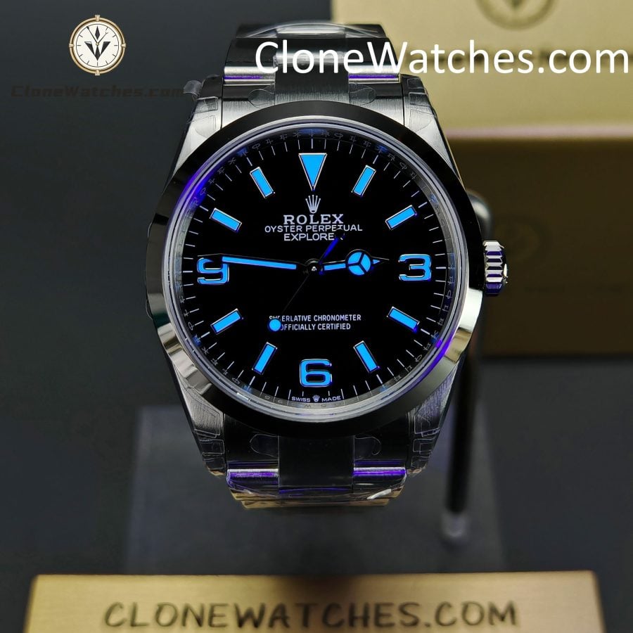 Rolex Super Clone Watches 1:1 Oyster Perpetual Explore 36mm Black Dial m124270-0001 3230 Movement - Image 2