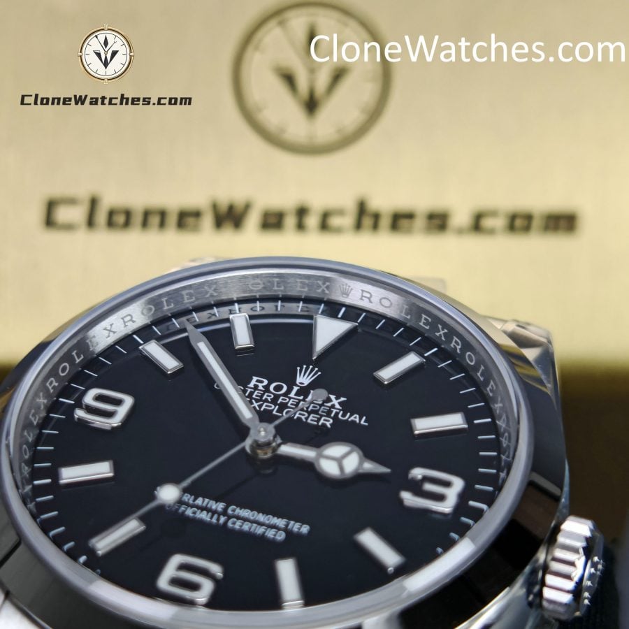 Rolex Super Clone Watches 1:1 Oyster Perpetual Explore 36mm Black Dial m124270-0001 3230 Movement - Image 14