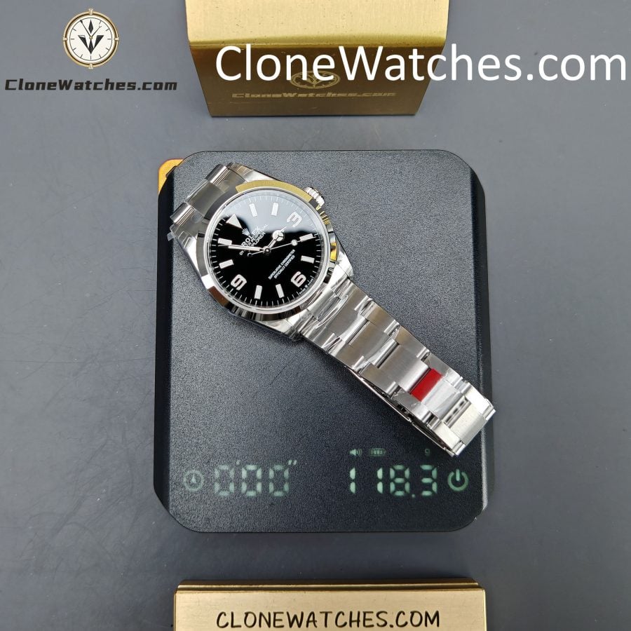 Rolex Super Clone Watches 1:1 Oyster Perpetual Explore 36mm Black Dial m124270-0001 3230 Movement - Image 17