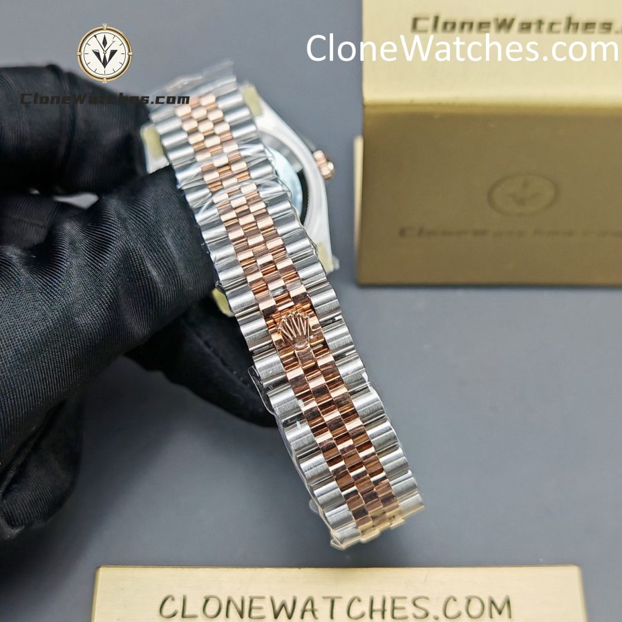 Rolex Super Clone Watches 1:1 DateJust m278243-0028 Jubilee 31MM 2236 Movement - Image 6