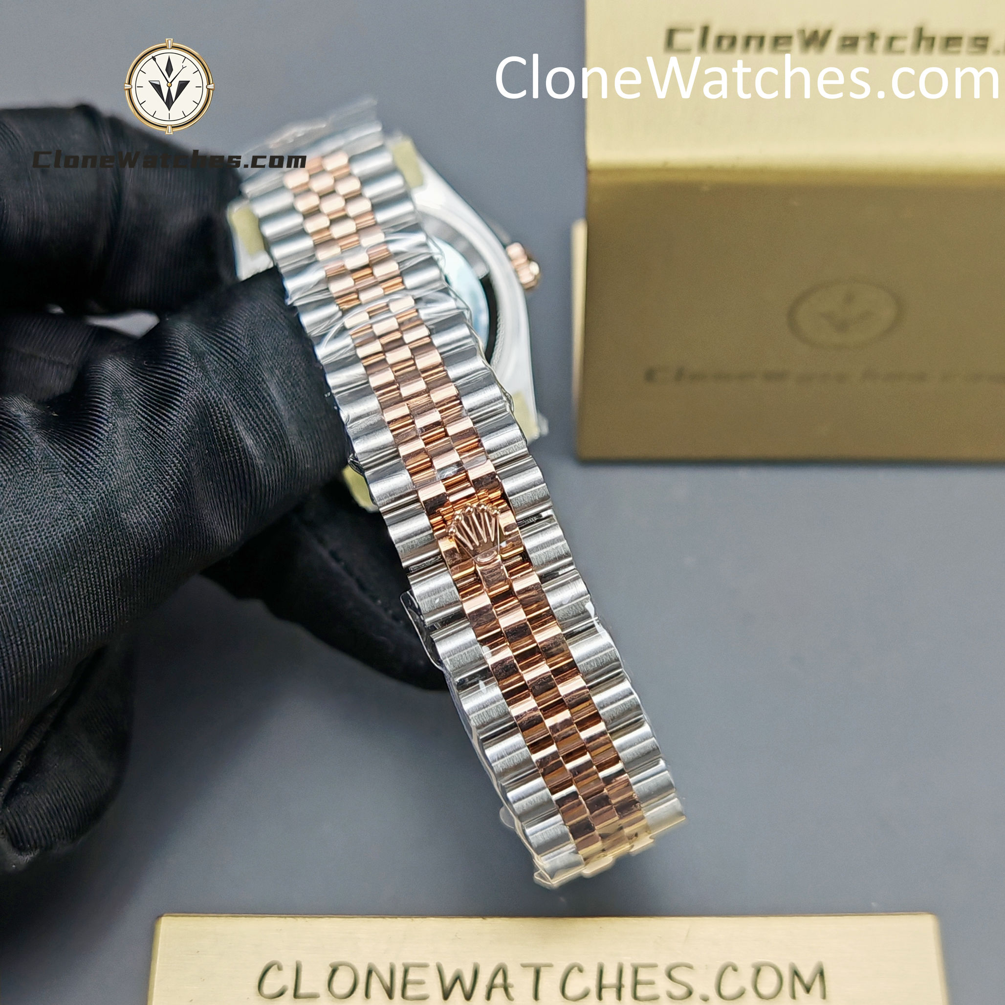 Rolex Super Clone Watches 1:1 DateJust m278243-0028 Jubilee 31MM 2236 Movement - Image 6