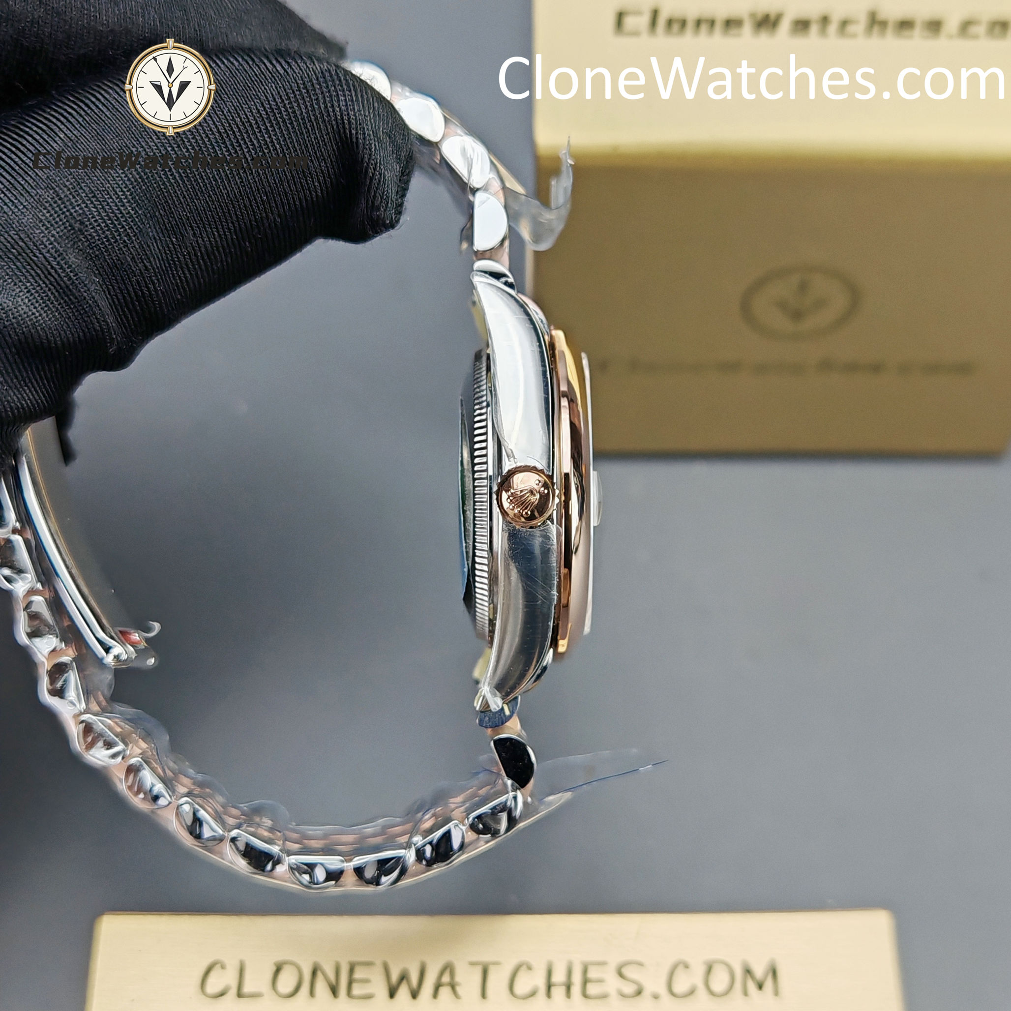 Rolex Super Clone Watches 1:1 DateJust m278243-0028 Jubilee 31MM 2236 Movement - Image 7