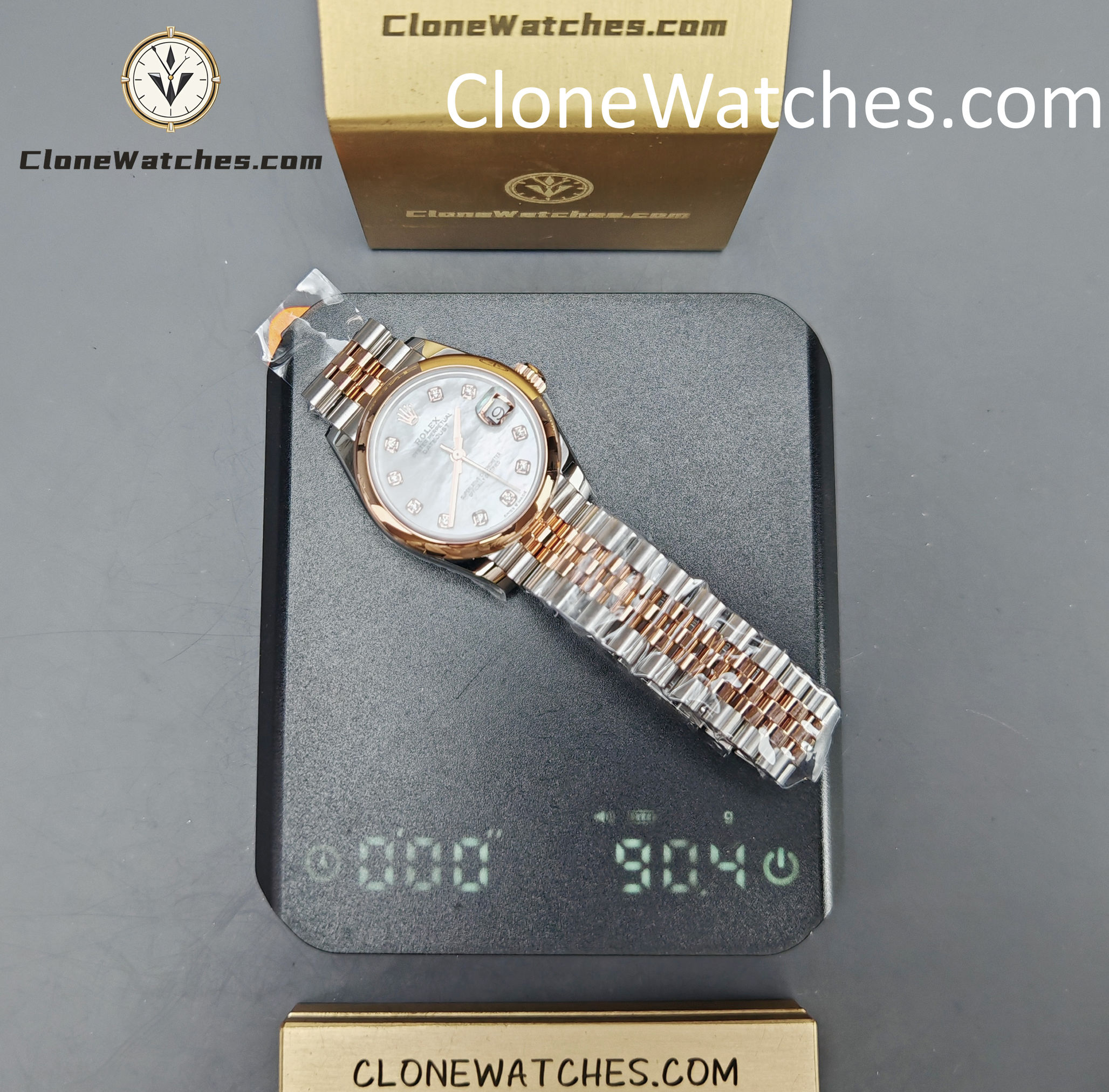 Rolex Super Clone Watches 1:1 DateJust m278243-0028 Jubilee 31MM 2236 Movement - Image 16