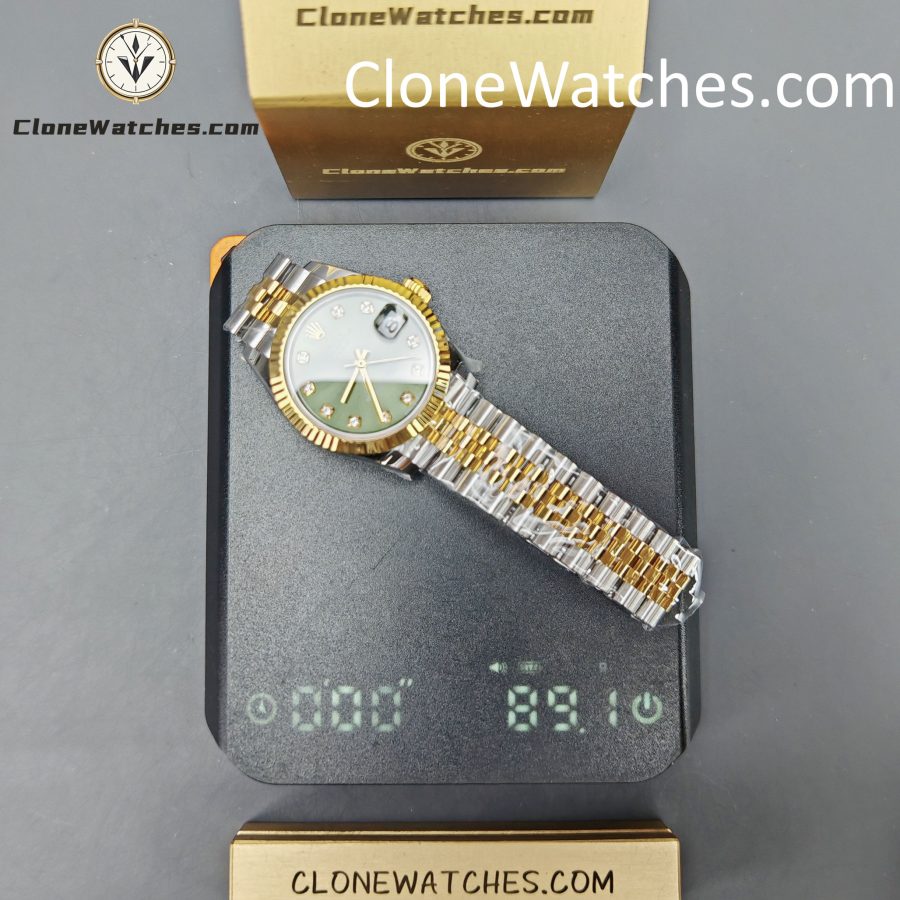 Rolex Super Clone Watches 1:1 DateJust m278273-0030 Jubilee 31MM 2236 Movement - Image 16