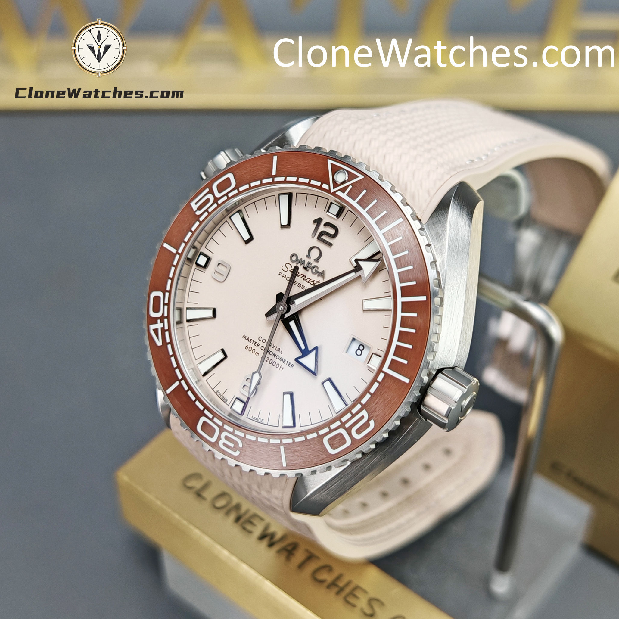 OMEGA Super Clone Watches 1:1 Seamaster Planet Ocean 600m 215.32.44.21.09.001 43.5MM - Image 3