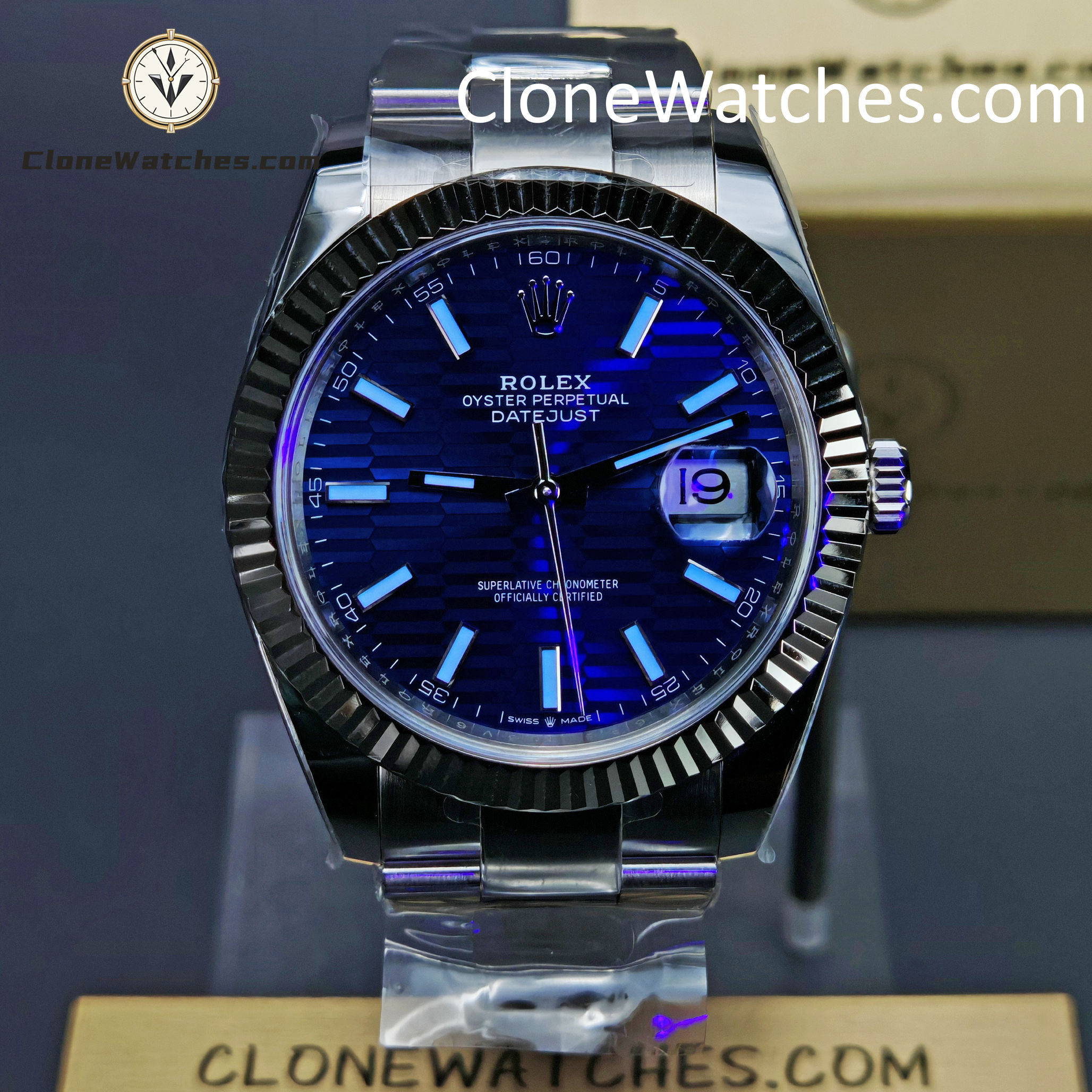 Rolex Super Clone Watch 1:1 DateJust m126334-0031 Oyster 41MM 3235 Movement - Image 2