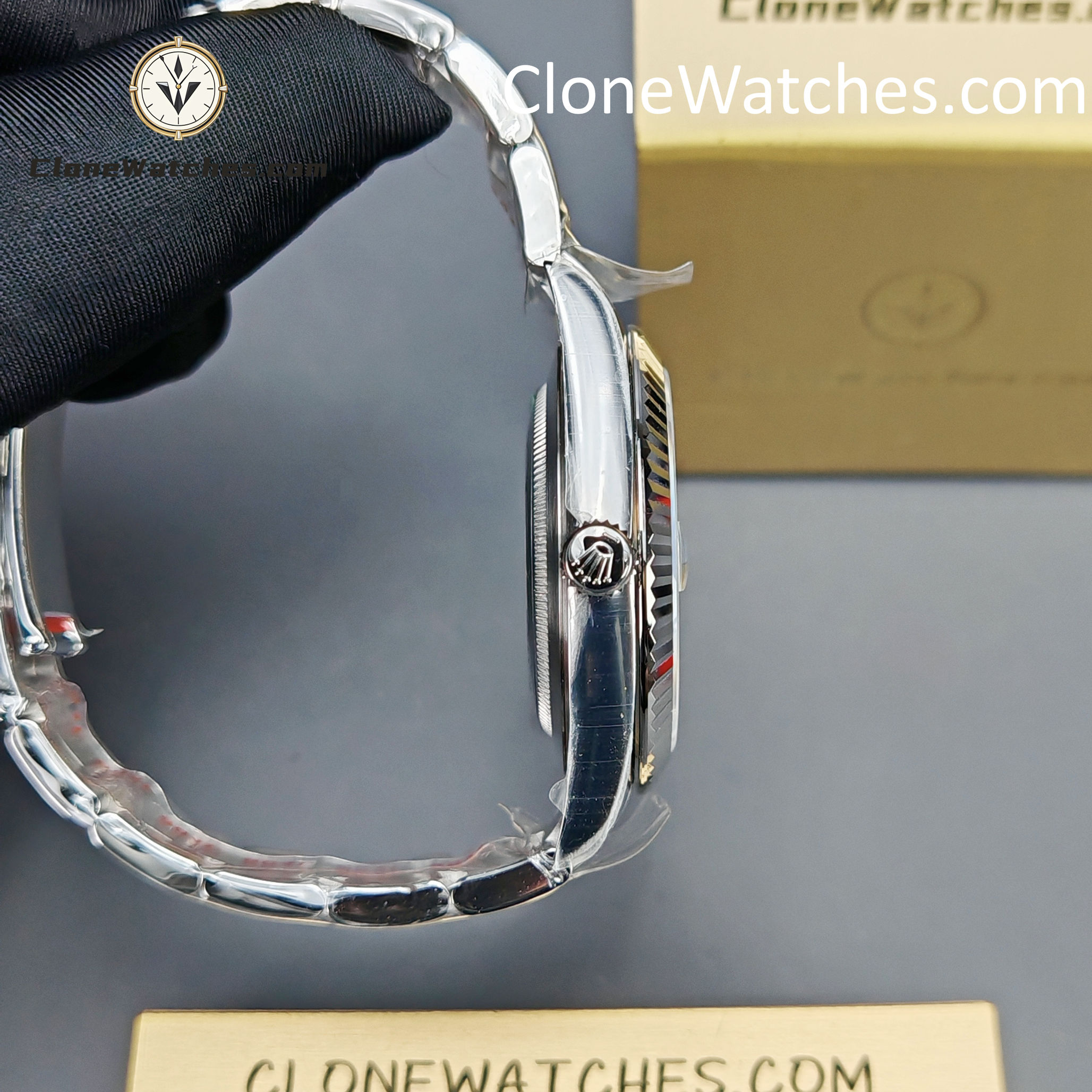 Rolex Super Clone Watch 1:1 DateJust m126334-0031 Oyster 41MM 3235 Movement - Image 8