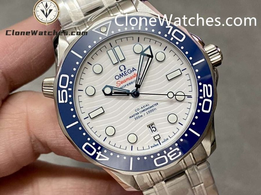 OMEGA Super Clone Watches 1:1 Seamaster Diver 300M Tokyo 2020 522.30.42.20.04.001 42mm - Image 2