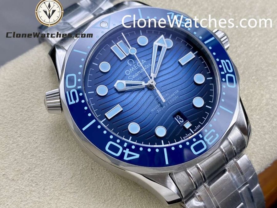 OMEGA Super Clone Watches 1:1 Seamaster Diver 300M Summer Blue 210.30.42.20.03.003 42MM - Image 2