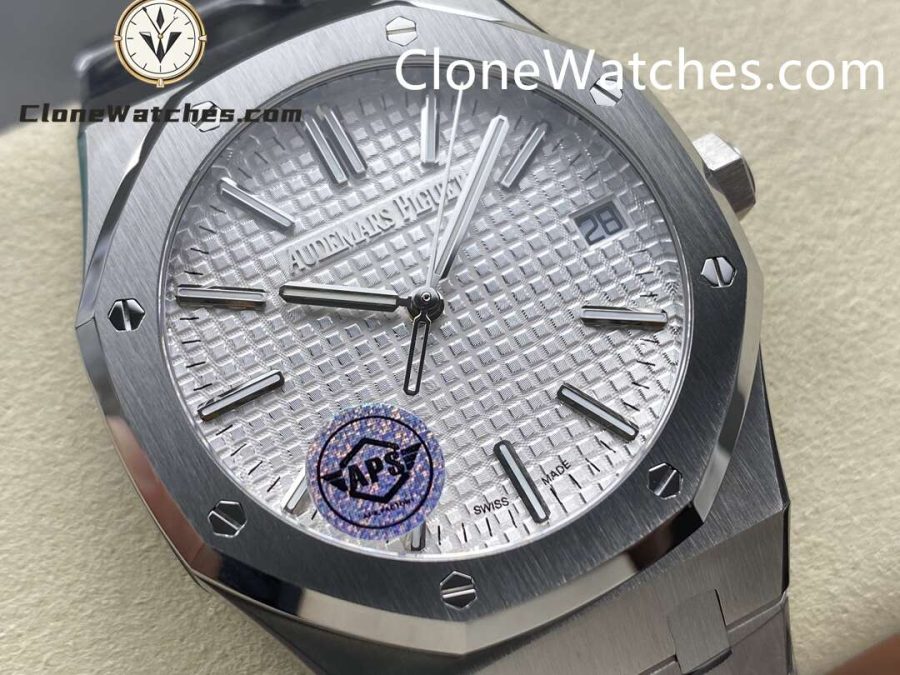 Audemars Piguet Super Clone Watches 1:1 Royal Oak "50th Anniversary" 15510 White Dial 41MM - Image 2