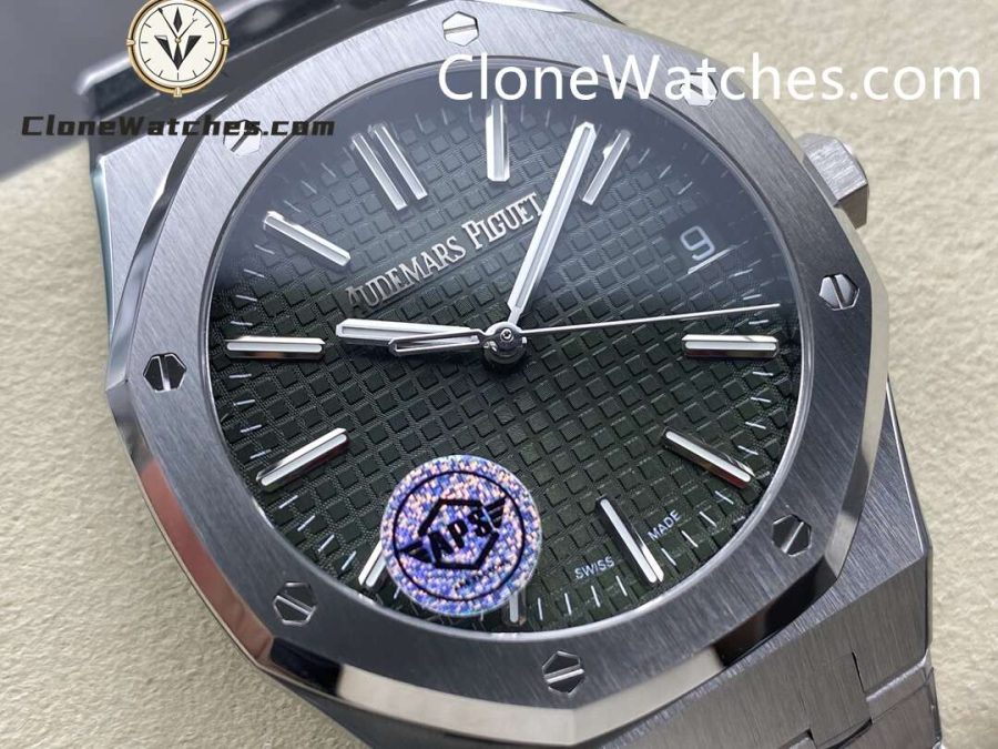 Audemars Piguet Super Clone Watches 1:1 Royal Oak "50th Anniversary" 15510 Green Dial 41MM - Image 2