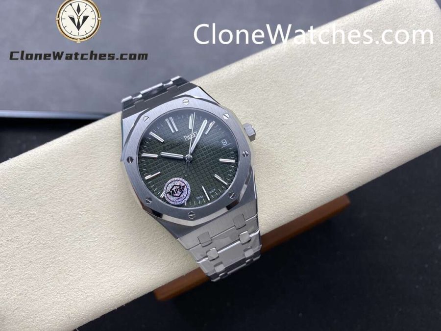 Audemars Piguet Super Clone Watches 1:1 Royal Oak "50th Anniversary" 15510 Green Dial 41MM - Image 4