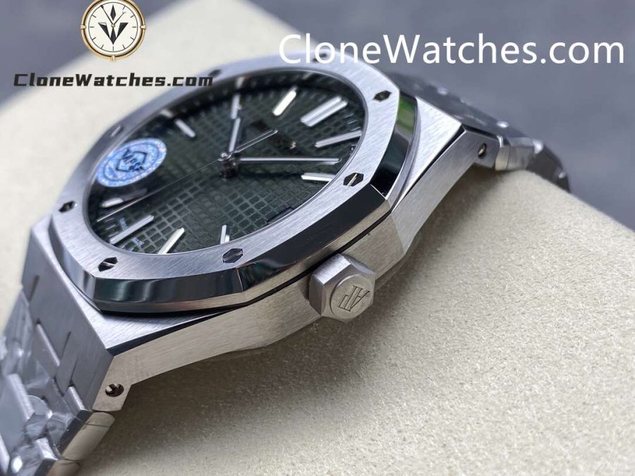 Audemars Piguet Super Clone Watches 1:1 Royal Oak "50th Anniversary" 15510 Green Dial 41MM - Image 7