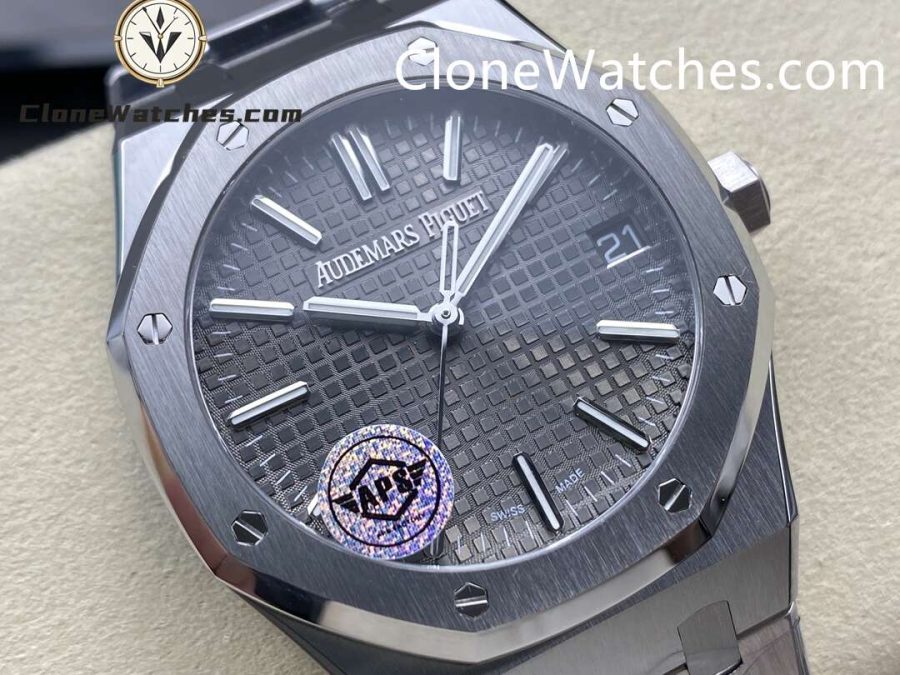 Audemars Piguet Super Clone Watches 1:1 Royal Oak "50th Anniversary" 15510 Gray Dial 41MM - Image 2