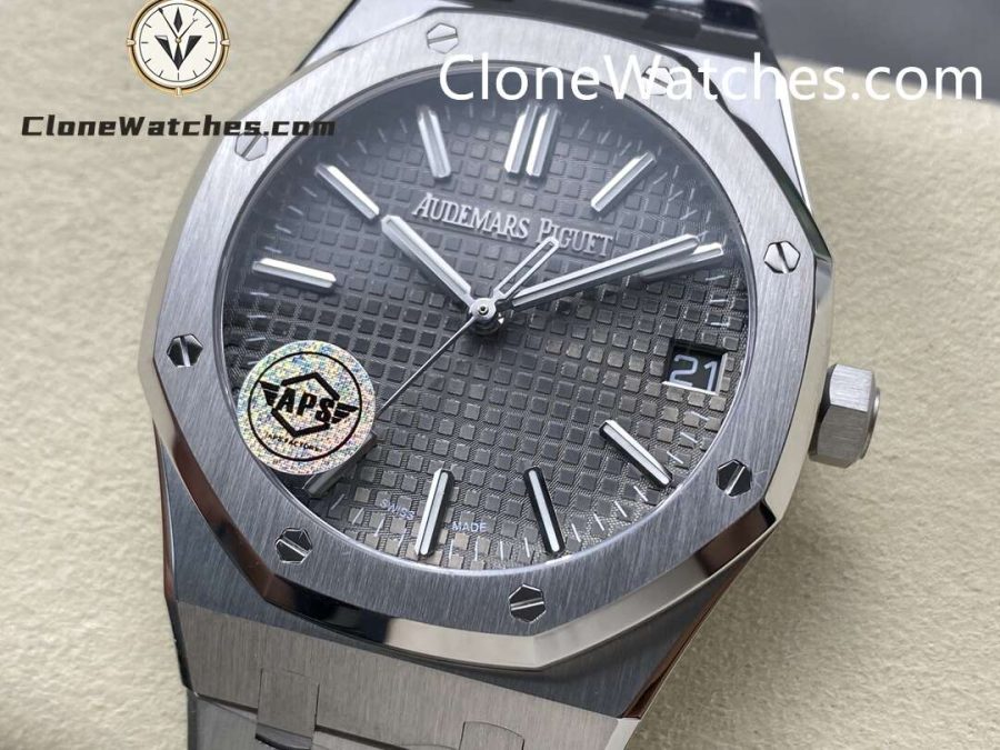 Audemars Piguet Super Clone Watches 1:1 Royal Oak "50th Anniversary" 15510 Gray Dial 41MM - Image 3