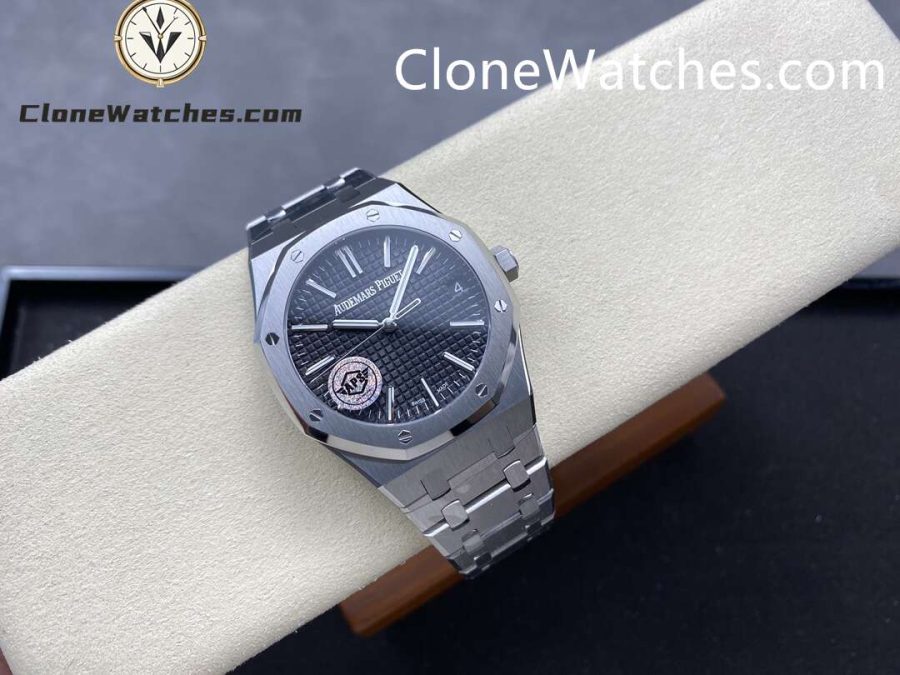 Audemars Piguet Super Clone Watches 1:1 Royal Oak "50th Anniversary" 15510 Black Dial 41MM - Image 4