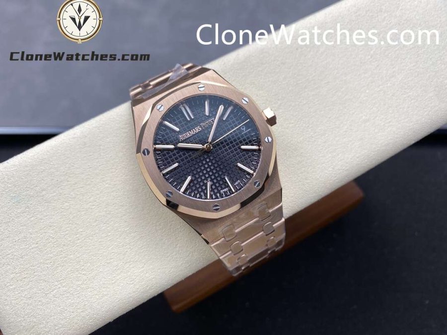 Audemars Piguet Super Clone Watches 1:1 Royal Oak 15510 Rose Gold Black Dial 41MM - Image 4