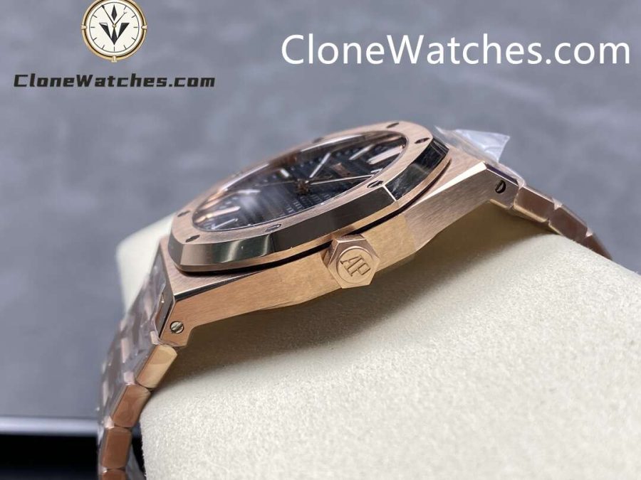 Audemars Piguet Super Clone Watches 1:1 Royal Oak 15510 Rose Gold Black Dial 41MM - Image 7