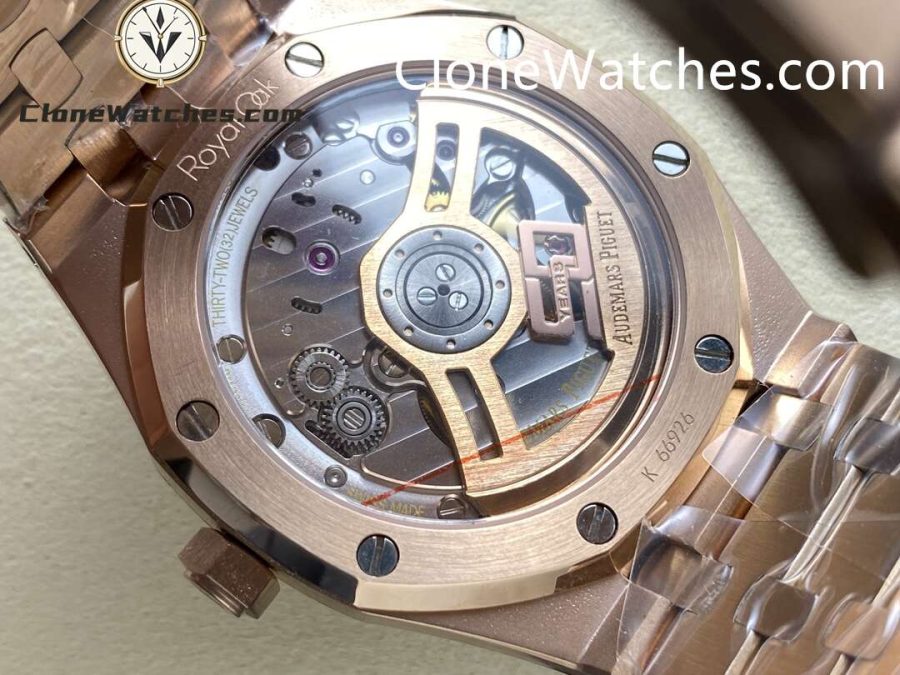 Audemars Piguet Super Clone Watches 1:1 Royal Oak 15510 Rose Gold Black Dial 41MM - Image 8