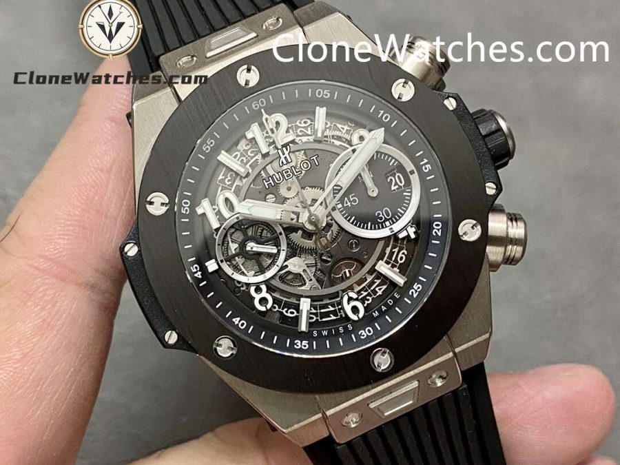 Hublot Super Clone Watches 1:1 Big Bang Unico Titanium Ceramic 42mm 441.NM.1171.RX - Image 2