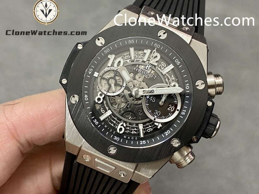 Hublot Super Clone Watches 1:1 Big Bang Unico Titanium Ceramic 42mm 441.NM.1171.RX - Image 3