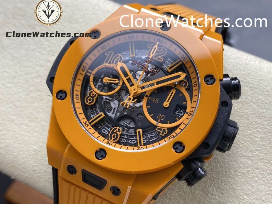 Hublot Super Clone Watches 1:1 Big Bang Unico Orange Ceramic 42MM 441.CU.5910.RX - Image 3