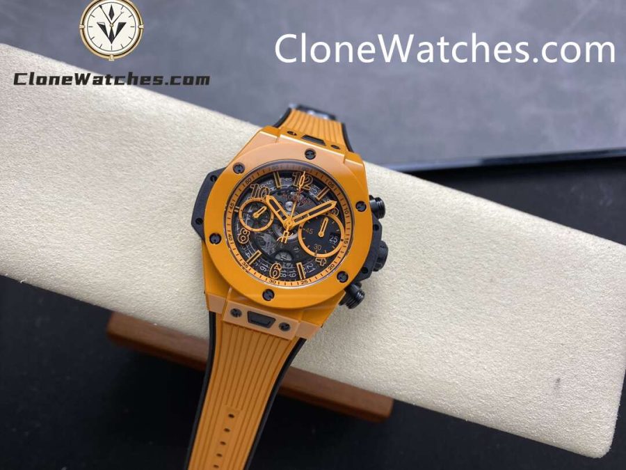 Hublot Super Clone Watches 1:1 Big Bang Unico Orange Ceramic 42MM 441.CU.5910.RX - Image 4