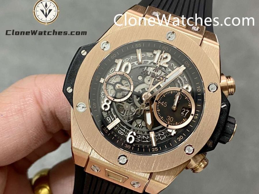 Hublot Super Clone Watches 1:1 Big Bang Unico King Gold 42mm 441.OX.1181.RX - Image 3