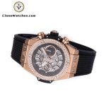 Hublot Super Clone Watches 1:1 Big Bang Unico King Gold Diamonds 42 mm 441.OX.1181.RX.1104 - Image 6