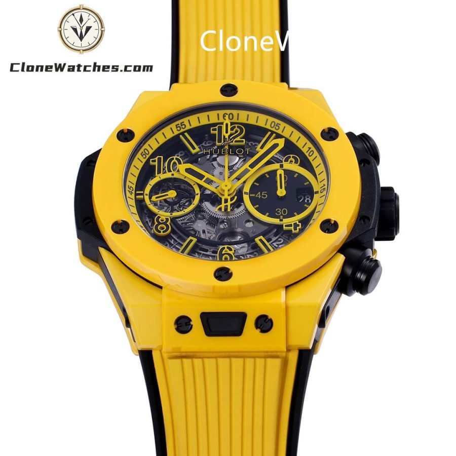 Hublot Super Clone Watches 1:1 Big Bang Unico Yellow Magic 42MM 441.CY.471Y.RX - Image 5