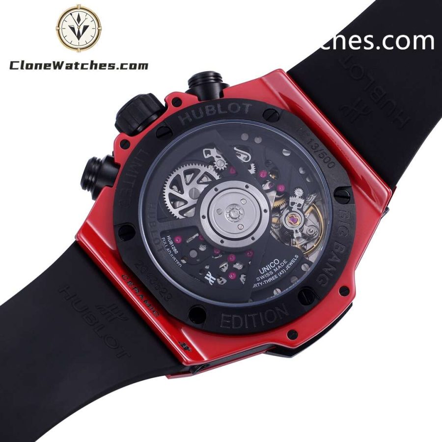 Hublot Super Clone Watches 1:1 Big Bang Unico Red Magic 42MM 441.CF.8513.RX - Image 8