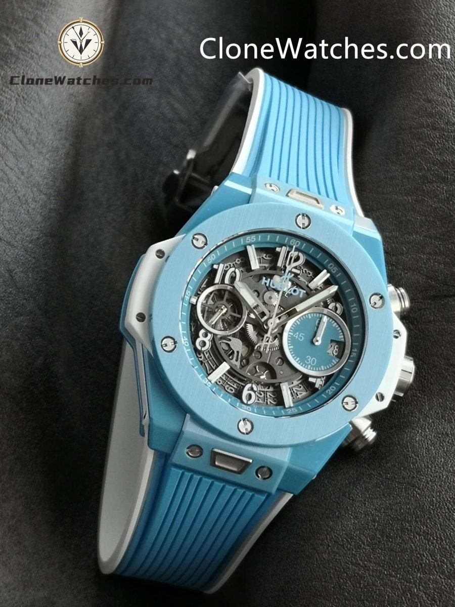 Hublot Super Clone Watches 1:1 BIG BANG UNICO SKY BLUE 42MM 441.EX.5120.RX - Image 3