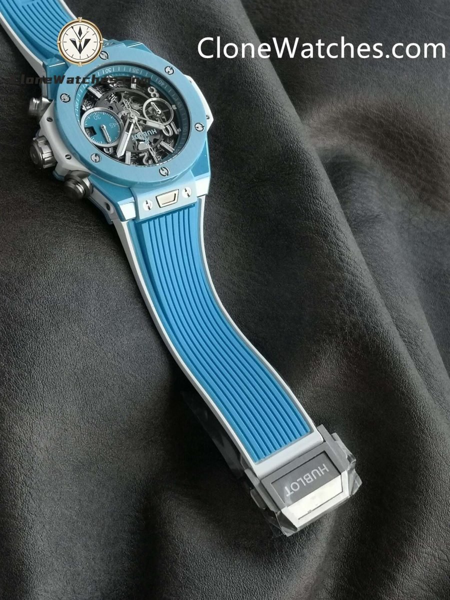 Hublot Super Clone Watches 1:1 BIG BANG UNICO SKY BLUE 42MM 441.EX.5120.RX - Image 6