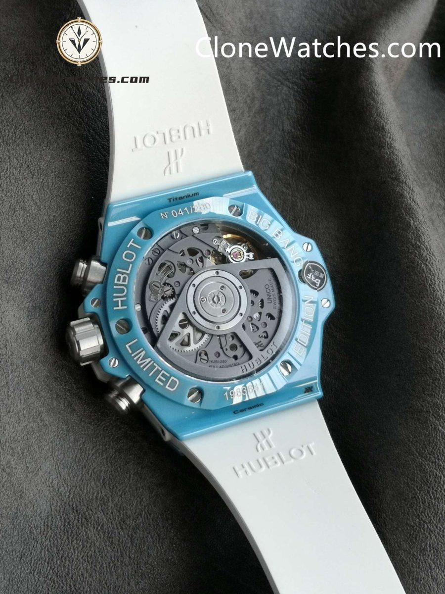 Hublot Super Clone Watches 1:1 BIG BANG UNICO SKY BLUE 42MM 441.EX.5120.RX - Image 8