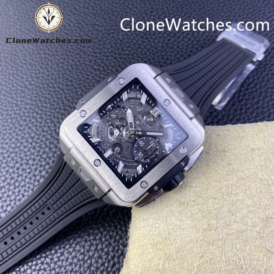 Hublot Super Clone Watches 1:1 Square Bang Unico Titanium 42MM 821.NX.0170.RX - Image 6