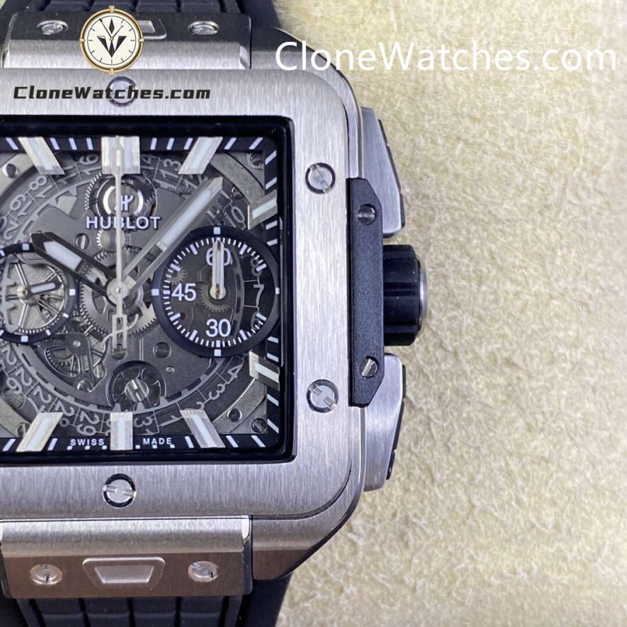 Hublot Super Clone Watches 1:1 Square Bang Unico Titanium 42MM 821.NX.0170.RX - Image 2