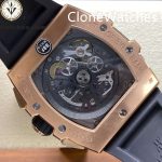 Hublot Super Clone Watches 1:1 Spirit of Big Bang King Gold Blue Ceramic 42MM 642.OL.7180.RX - Image 7