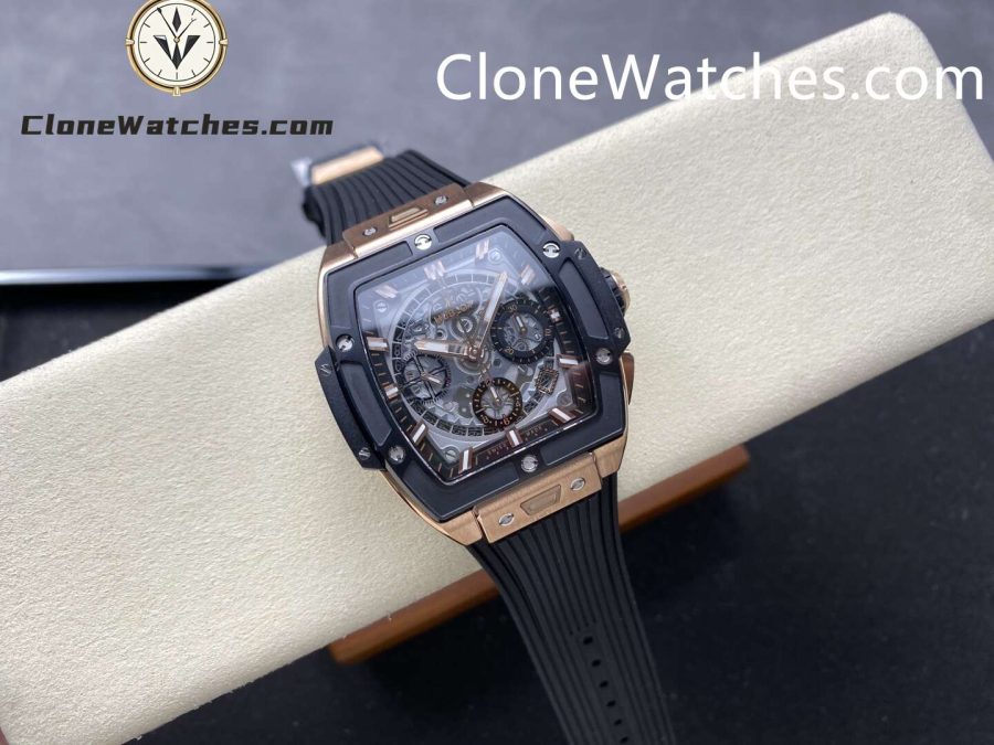 Hublot Super Clone Watches 1:1 Spirit of Big Bang King Gold Ceramic 42MM 642.OM.0180.RX - Image 4