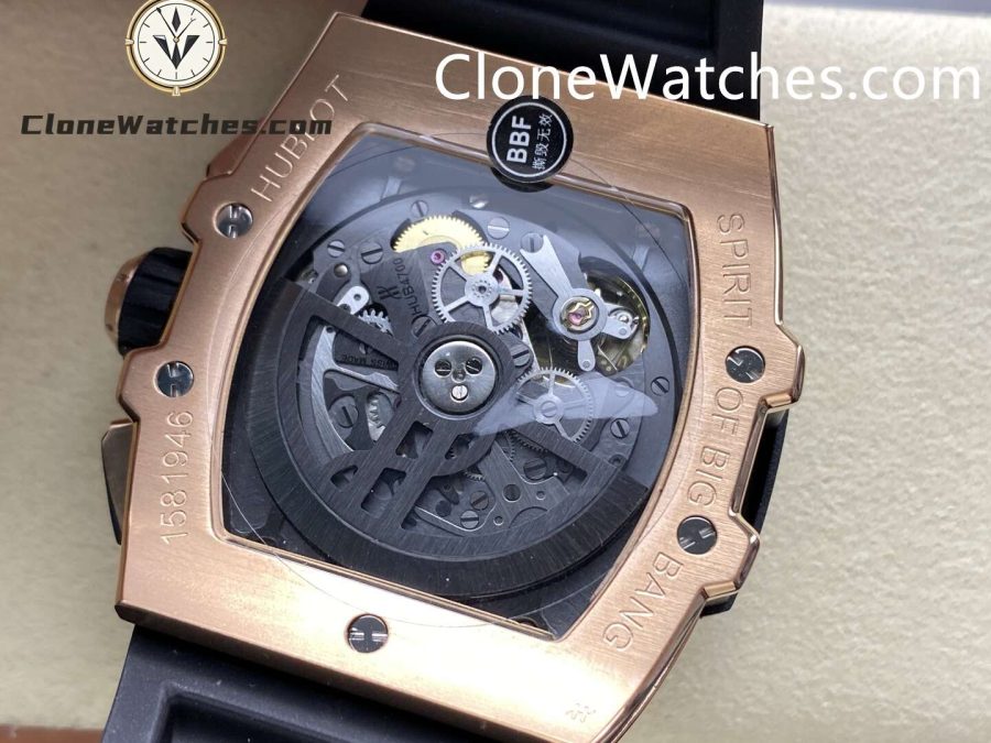 Hublot Super Clone Watches 1:1 Spirit of Big Bang King Gold Ceramic 42MM 642.OM.0180.RX - Image 7