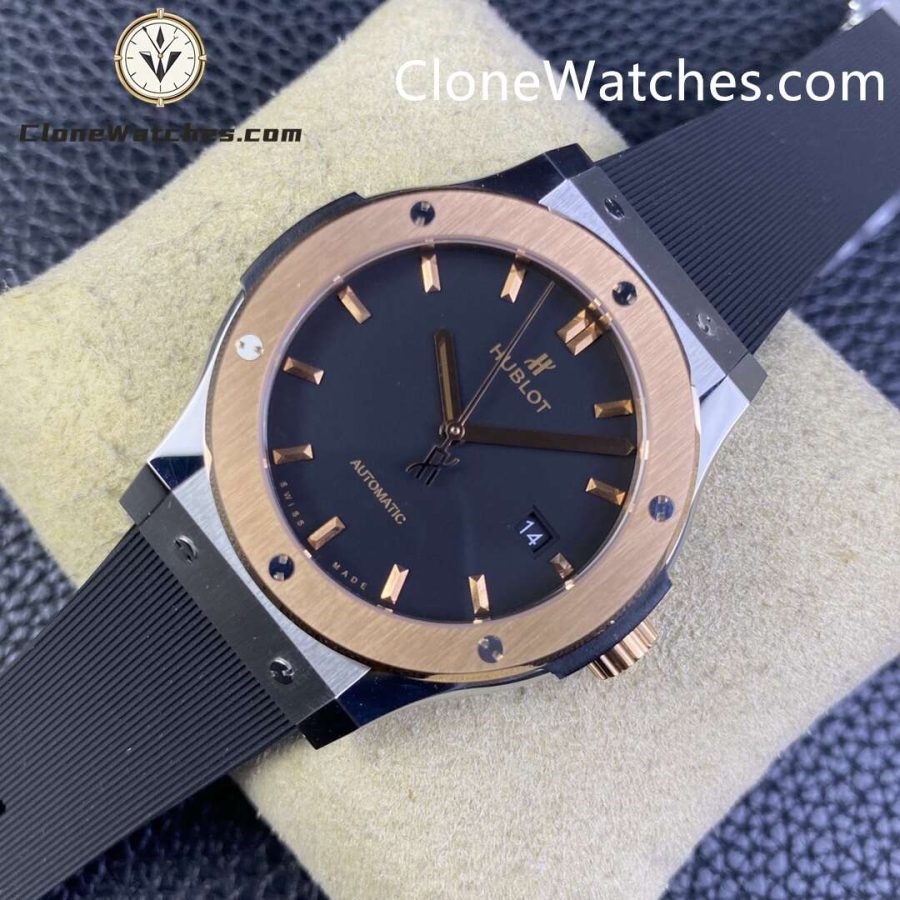 Hublot Super Clone Watches 1:1 Classic Fusion Titanium King Gold 42MM 542.NO.1181.RX - Image 5