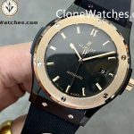 Hublot Super Clone Watches 1:1 Classic Fusion Ceramic King Gold 42MM 542.CO.1181.RX - Image 4