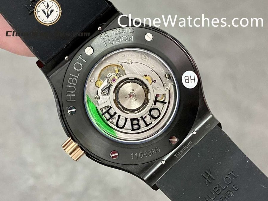 Hublot Super Clone Watches 1:1 Classic Fusion Ceramic King Gold 42MM 542.CO.1181.RX - Image 7