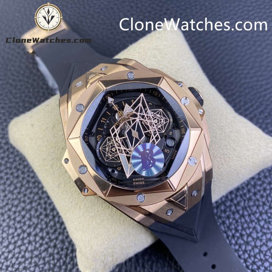 Hublot Super Clone Watches 1:1 Big Bang Unico Sang Bleu II 45MM 418.OX.1108.RX.MXM19 - Image 3