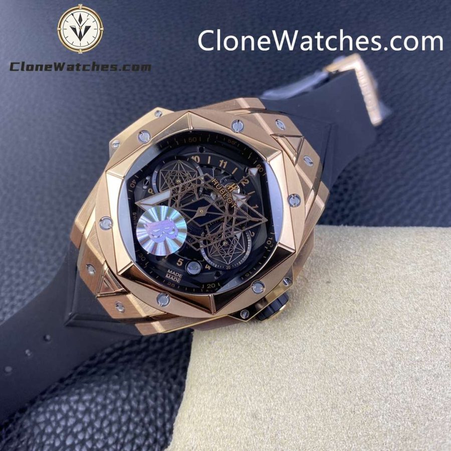 Hublot Super Clone Watches 1:1 Big Bang Unico Sang Bleu II 45MM 418.OX.1108.RX.MXM19 - Image 5