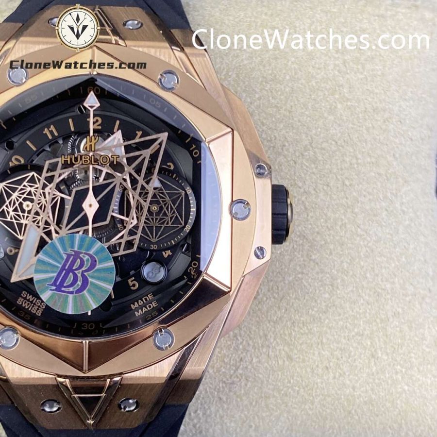 Hublot Super Clone Watches 1:1 Big Bang Unico Sang Bleu II 45MM 418.OX.1108.RX.MXM19 - Image 2