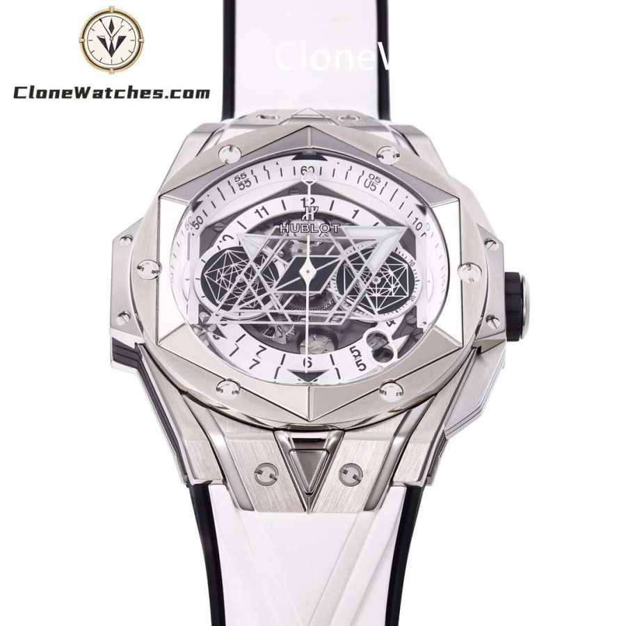 Hublot Super Clone Watches 1:1 Big Bang Unico Sang Bleu II 45MM TITANIUM WHITE 418.NX.2001.RX.MXM20 - Image 3