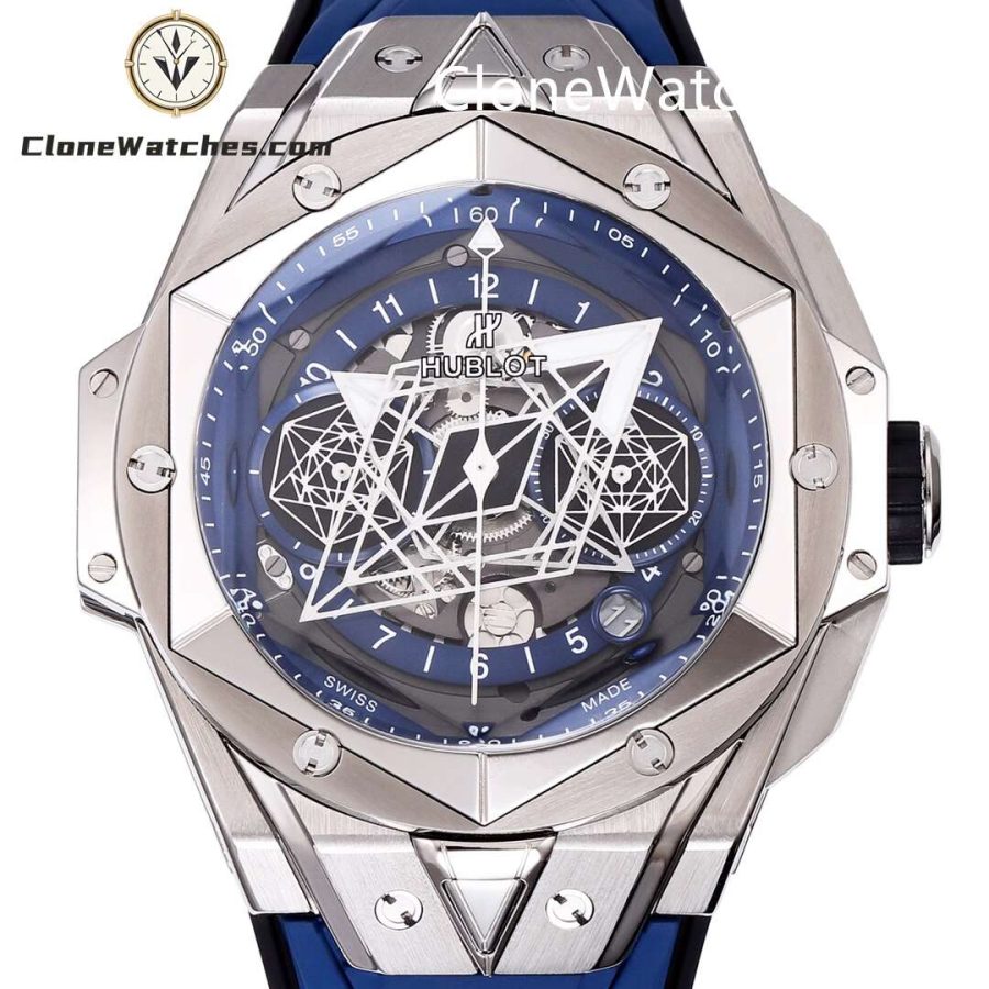 Hublot Super Clone Watches 1:1 Big Bang Unico Sang Bleu II 45MM  418.NX.5107.RX.MXM20 - Image 2