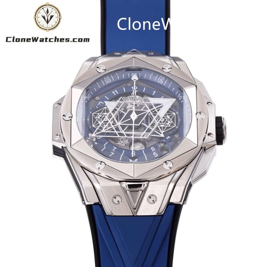 Hublot Super Clone Watches 1:1 Big Bang Unico Sang Bleu II 45MM  418.NX.5107.RX.MXM20 - Image 5