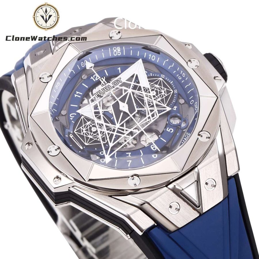 Hublot Super Clone Watches 1:1 Big Bang Unico Sang Bleu II 45MM  418.NX.5107.RX.MXM20 - Image 3