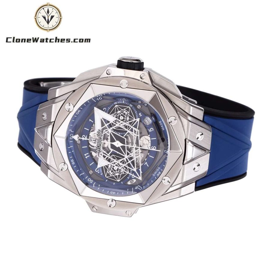 Hublot Super Clone Watches 1:1 Big Bang Unico Sang Bleu II 45MM  418.NX.5107.RX.MXM20 - Image 6